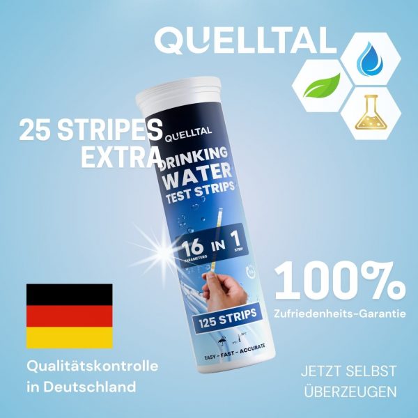 16-in-1 Wasserteststreifen – 125 Stück – Bild 7