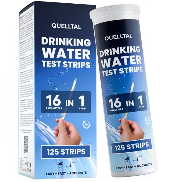 16-in-1 Wasserteststreifen – 125 Stück